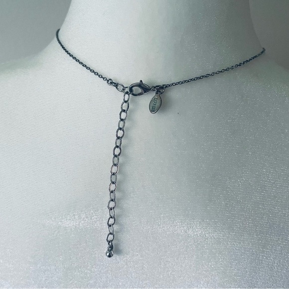 Express 3 tones Gold Rose Silver - Necklace VINTAGE - Picture 6 of 8